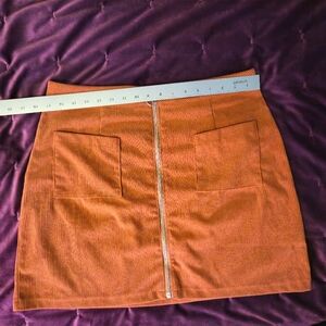 Corduroy skirt